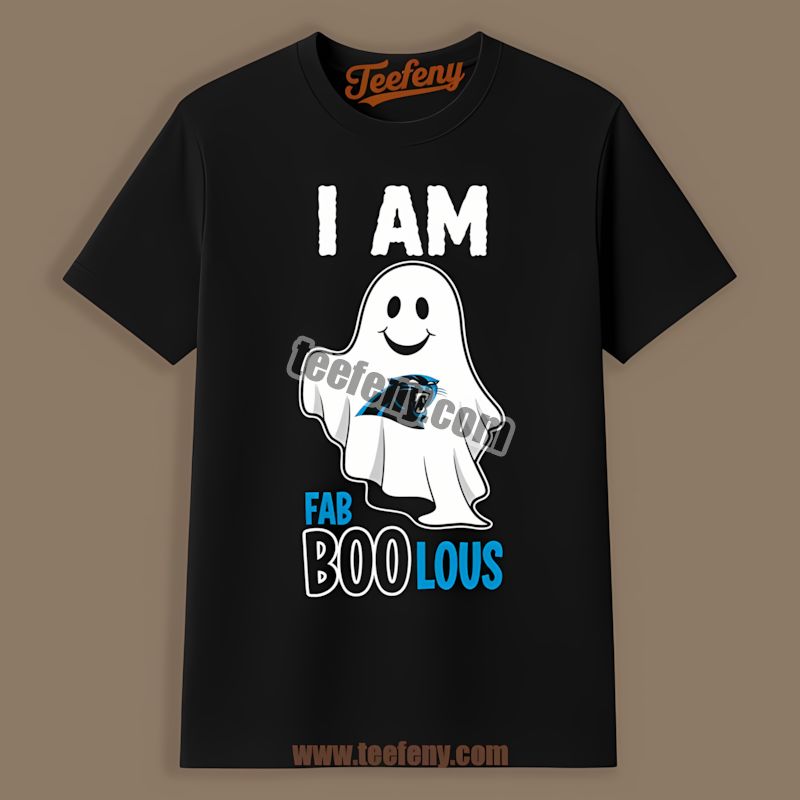 Carolina Panthers Fab Boo Lous Ghost Retro Shirt