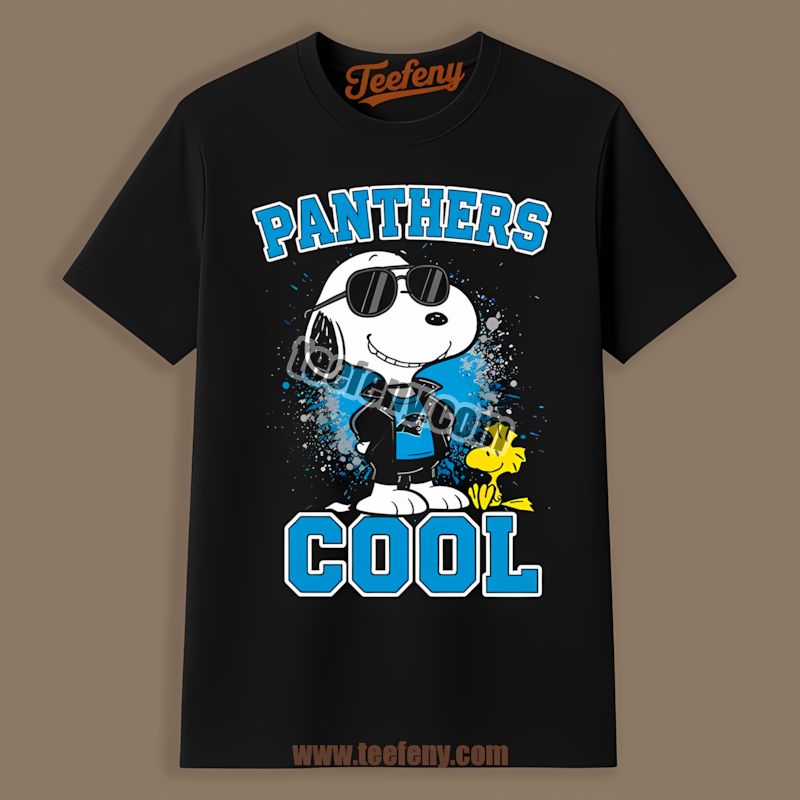 Carolina Panthers Snoopy Cool Style Classic Shirt