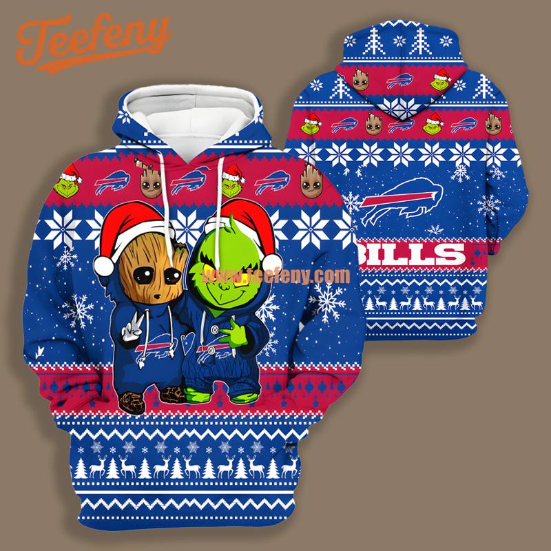 Andre Reed Buffalo Bills Blue White 3D Hoodie Shirt Printing