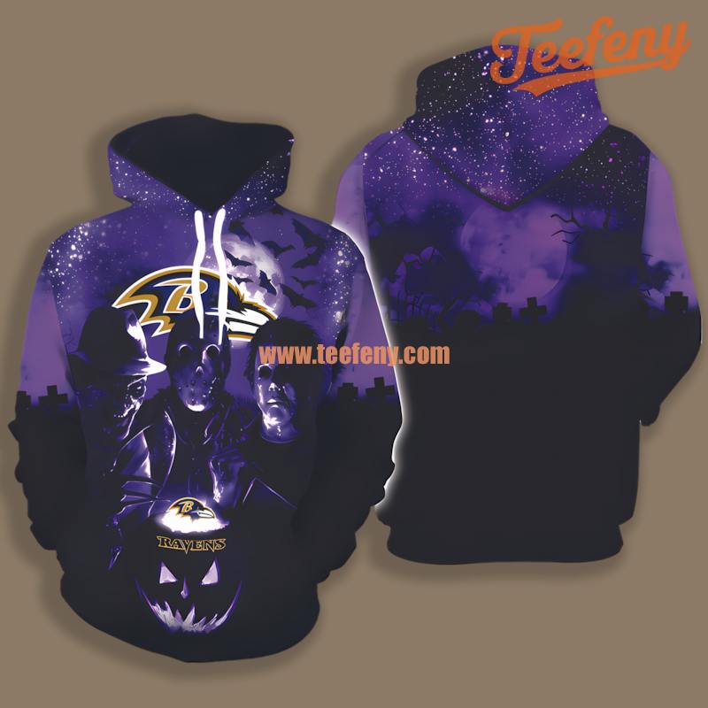 Baltimore Ravens Joker Brown 3D Cool Design