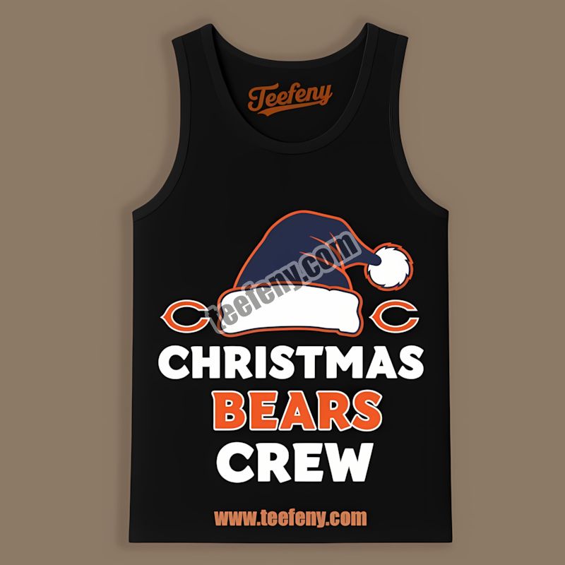 Chicago Bears Christmas Bears Crew Trendy Tanktop Chicago Bears Christmas Bears Crew Trendy Tanktop