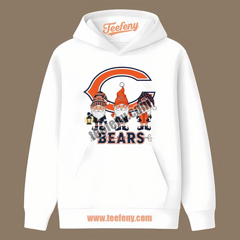 Chicago Bears Christmas Gnomes Classic Hoodie For Fans Chicago Bears Christmas Gnomes Classic Hoodie For Fans