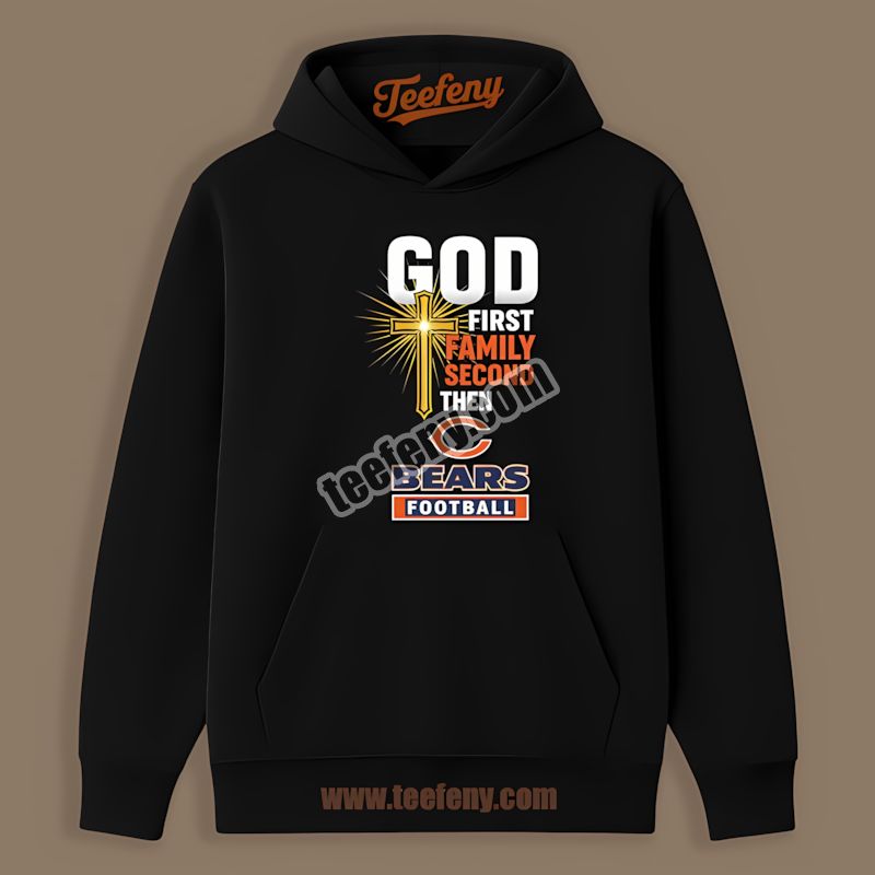 Chicago Bears God Family Football Trendy Hoodie For Fans Chicago Bears God Family Football Trendy Hoodie For Fans