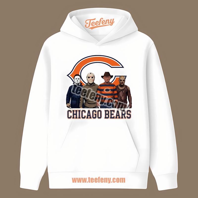 Chicago Bears Halloween Horror Killers Regular Hoodie Chicago Bears Halloween Horror Killers Regular Hoodie