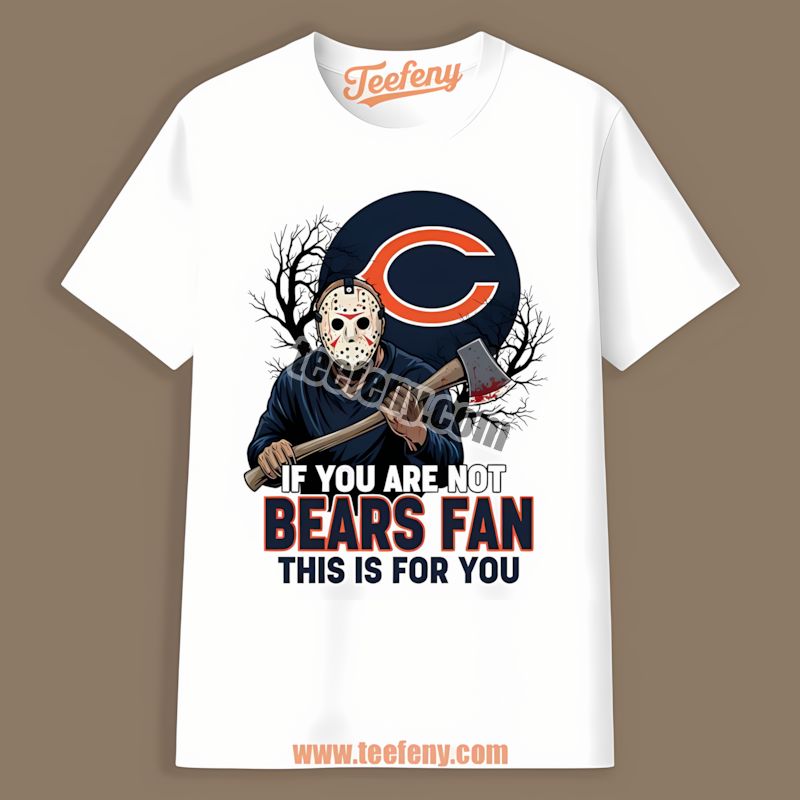 Chicago Bears Halloween Jason Voorhees Regular Shirt