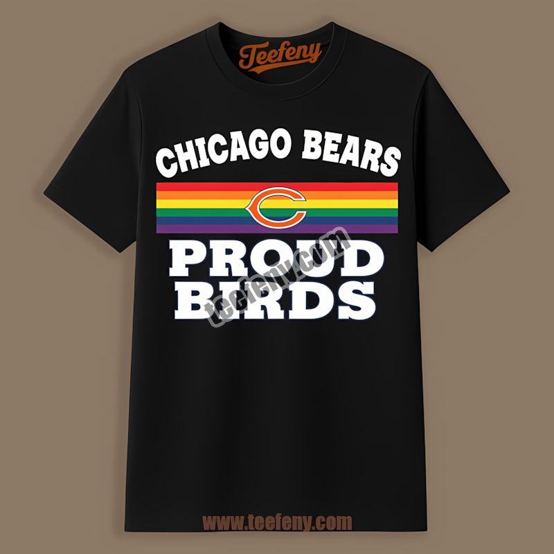 Chicago Bears Lgbt Pride Birds Vintage Shirt For Fans