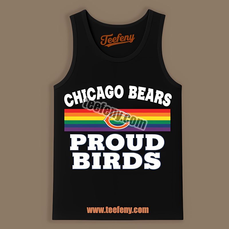 Chicago Bears Lgbt Pride Birds Vintage Tanktop For Fans Chicago Bears Lgbt Pride Birds Vintage Tanktop For Fans