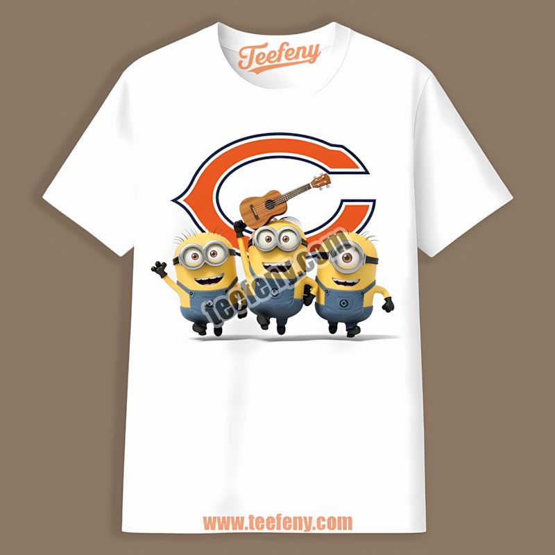 Chicago Bears Minions Color Shirt For Fans