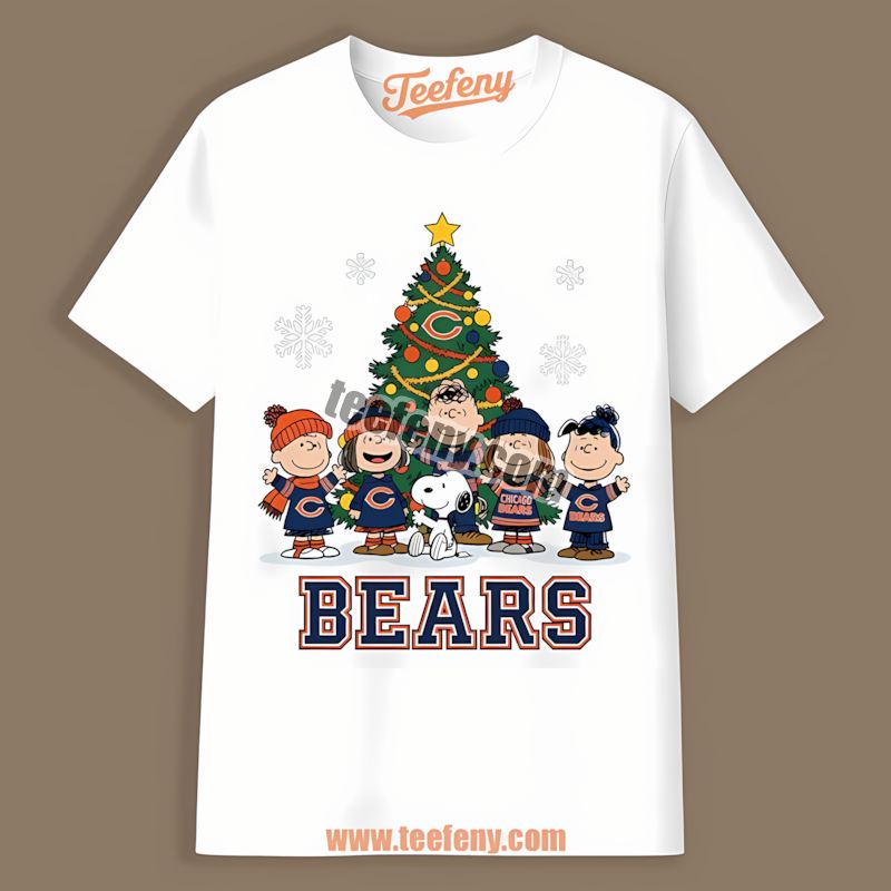 Chicago Bears Peanuts Christmas Regular Shirt For Fans