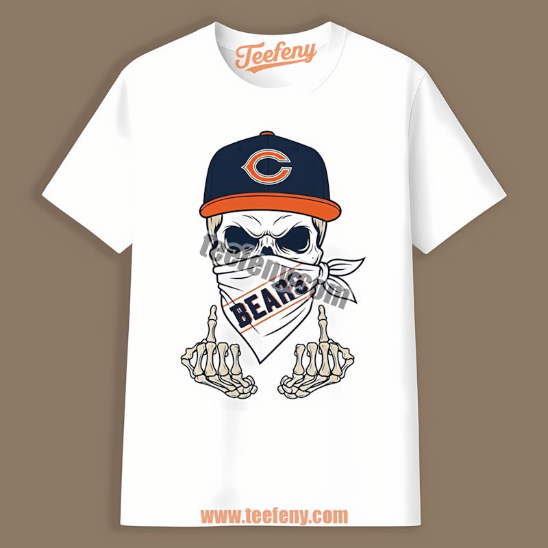 Chicago Bears Skull Bandana Classic Shirt For Fans
