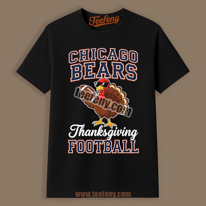 Chicago Bears Thanksgiving Football Turkey Classic Shirt