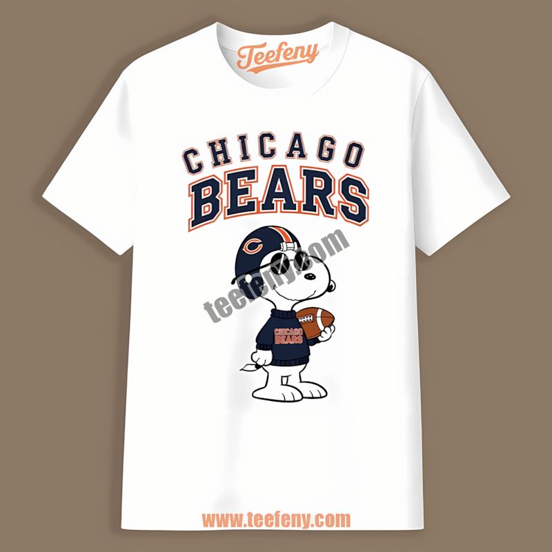 Chicago Bears Vs Cool Snoopy Vintage Shirt For Fans