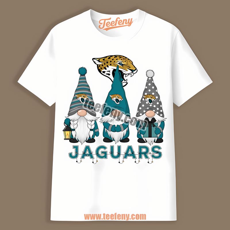 Christmas Gnomes Jacksonville Jaguars Regular Shirt