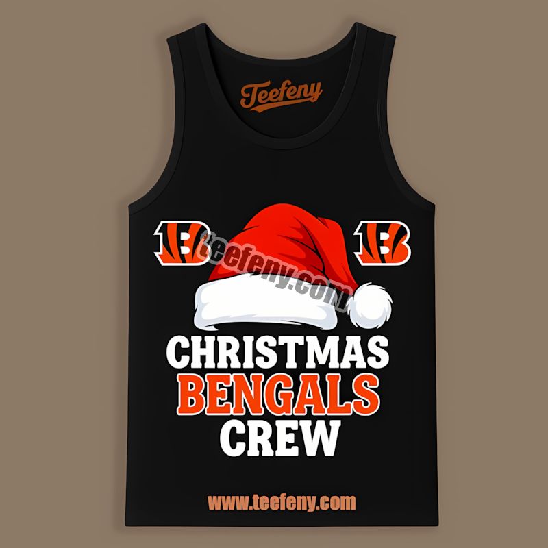 Cincinnati Bengals Christmas Crew Bengals Tanktop Cincinnati Bengals Christmas Crew Bengals Tanktop