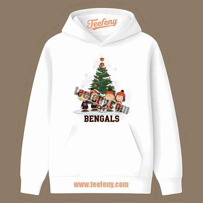 Cincinnati Bengals Peanuts Christmas Sports Hoodie Cincinnati Bengals Peanuts Christmas Sports Hoodie