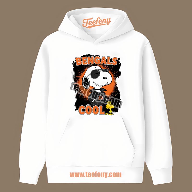 Cincinnati Bengals Snoopy Cool Vintage Hoodie Cincinnati Bengals Snoopy Cool Vintage Hoodie