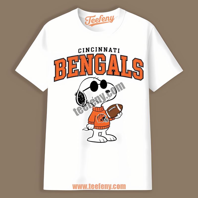 Cincinnati Bengals Vs Cool Snoopy Color Shirt