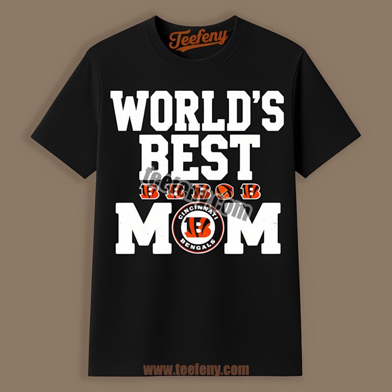 Cincinnati Bengals Worlds Best Mom Vintage Shirt