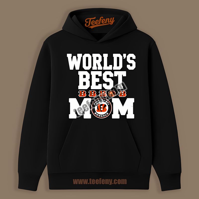 Cincinnati Bengals Worlds Best Mom Vintage Hoodie Cincinnati Bengals Worlds Best Mom Vintage Hoodie