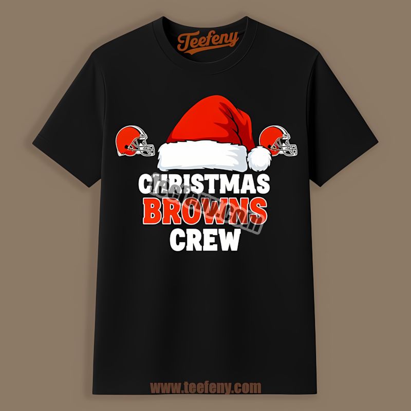 Cleveland Browns Christmas Browns Crew Holiday Sports Shirt