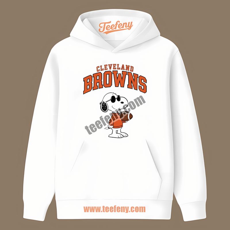 Cleveland Browns Cool Snoopy Vs Design Adults Hoodie Cleveland Browns Cool Snoopy Vs Design Adults Hoodie
