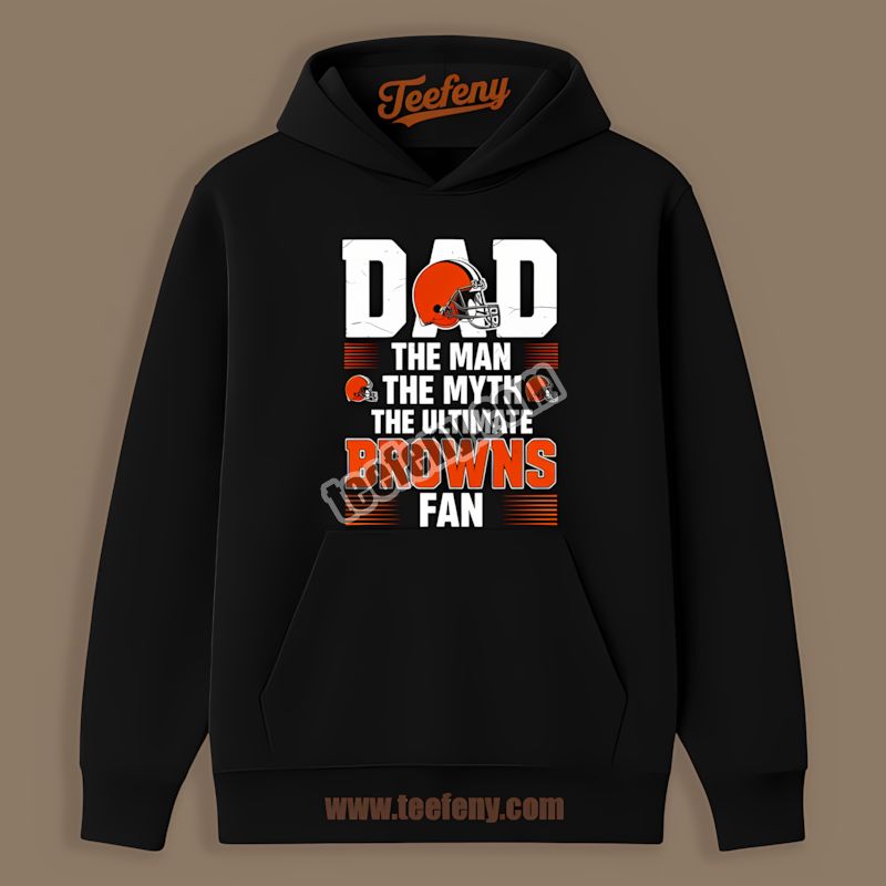Cleveland Browns Dad Myth Legend Ultimate Fan Retro Hoodie Cleveland Browns Dad Myth Legend Ultimate Fan Retro Hoodie