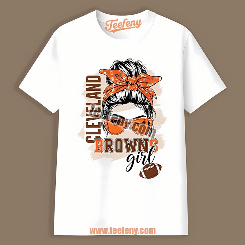 Cleveland Browns Girl Fan Favorite Cotton Shirt