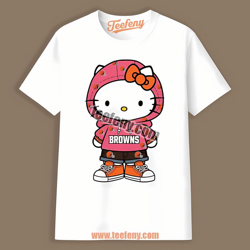 Cleveland Browns Hello Kitty Fan Regular Shirt
