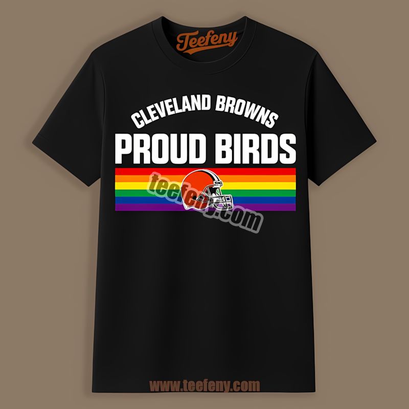 Cleveland Browns Lgbt Pride Birds Equality Trendy Shirt