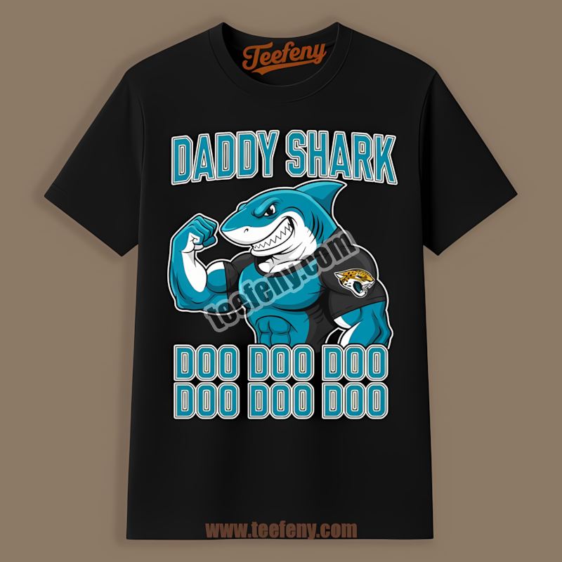 Daddy Shark Jacksonville Jaguars Trendy Shirt
