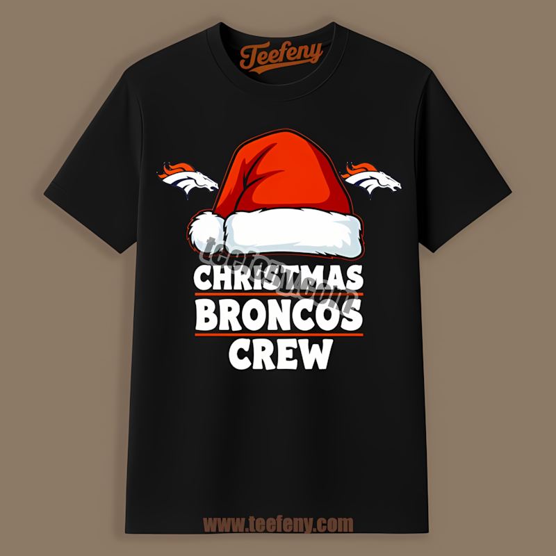 Denver Broncos Christmas Crew Broncos Regular Shirt