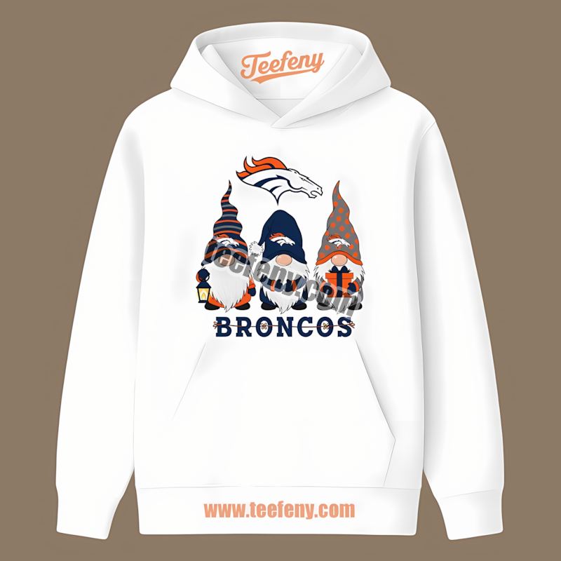 Denver Broncos Christmas Gnomes Classic Hoodie Denver Broncos Christmas Gnomes Classic Hoodie