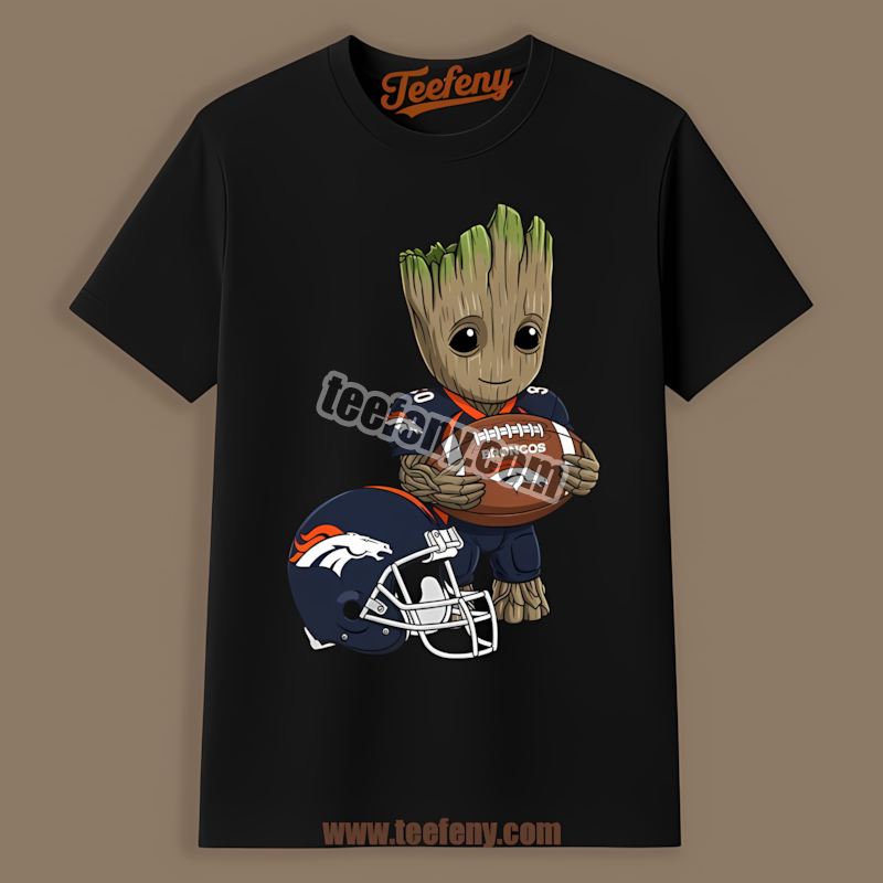Denver Broncos Groot Football Unisex Shirt