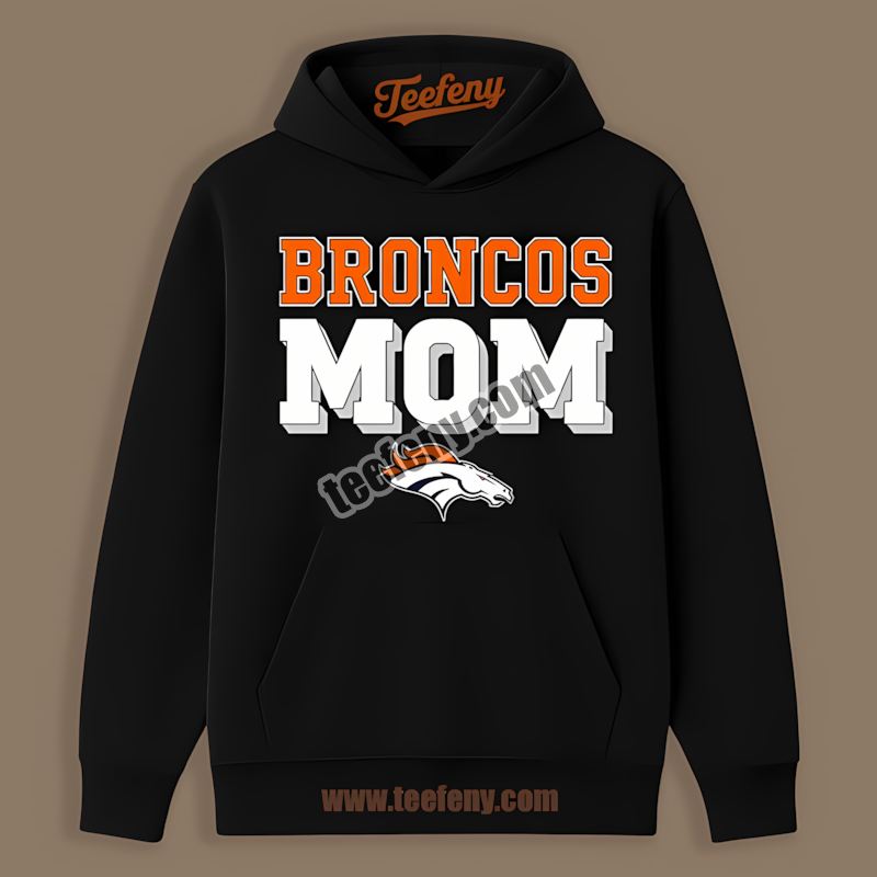 Denver Broncos Mom Retro Hoodie Denver Broncos Mom Retro Hoodie