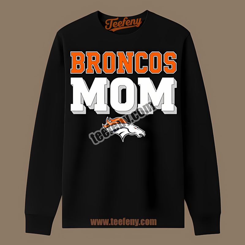 Denver Broncos Mom Retro Long Sleeve Denver Broncos Mom Retro Long Sleeve