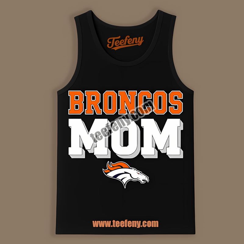 Denver Broncos Mom Retro Tanktop Denver Broncos Mom Retro Tanktop