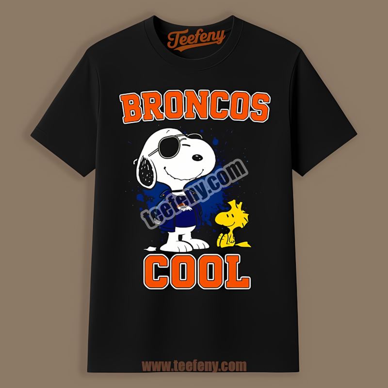 Denver Broncos Snoopy Cool Regular Shirt
