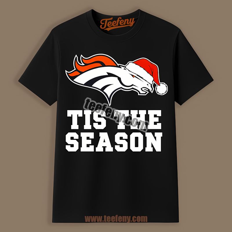 Denver Broncos Tis The Season Christmas Regular Shirt