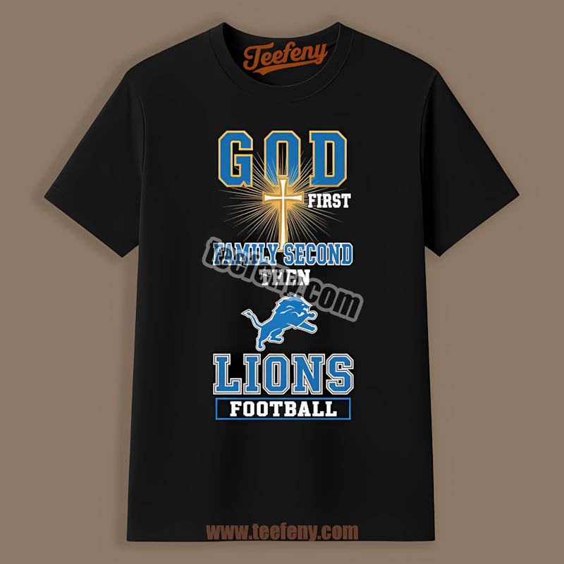 Detroit Lions Girl Graphic Shirt For Fan