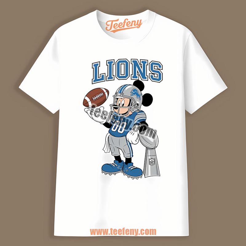 Detroit Lions Minions Retro Shirt