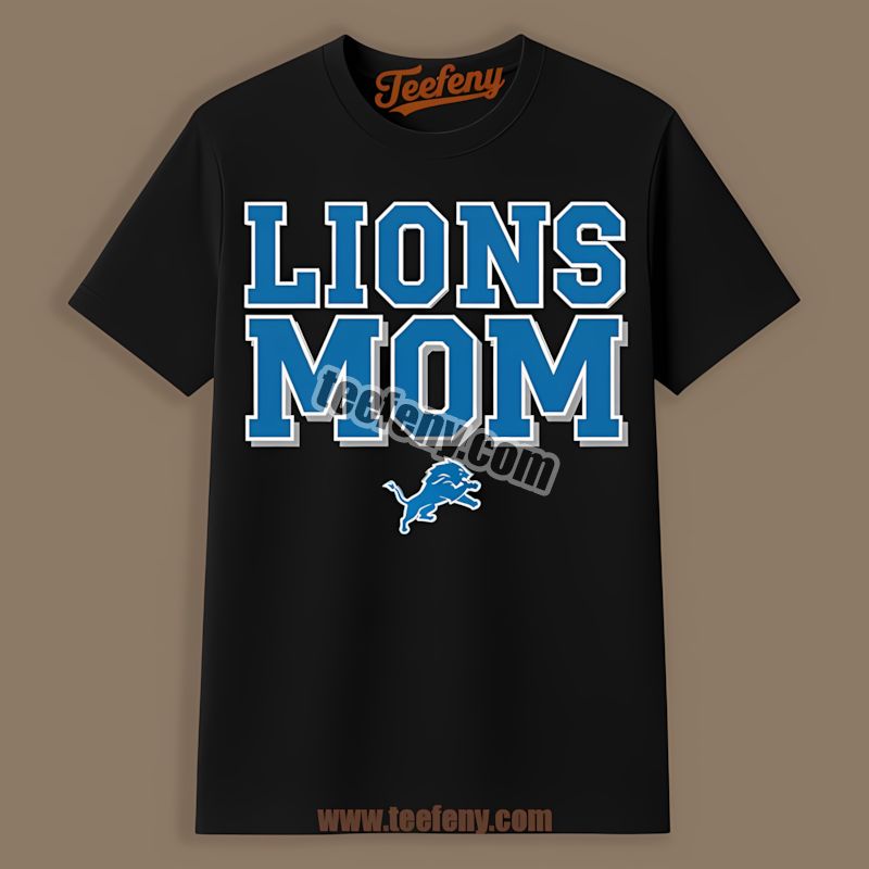Detroit Lions Mom Adults Shirt