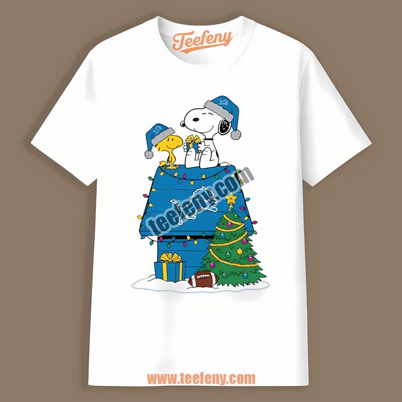 Detroit Lions Snoopy Make Me Drink Vintage Shirt