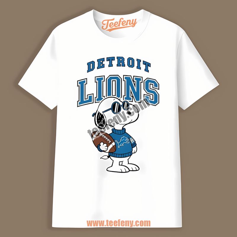 Detroit Lions Vs Cool Snoopy Classic Shirt
