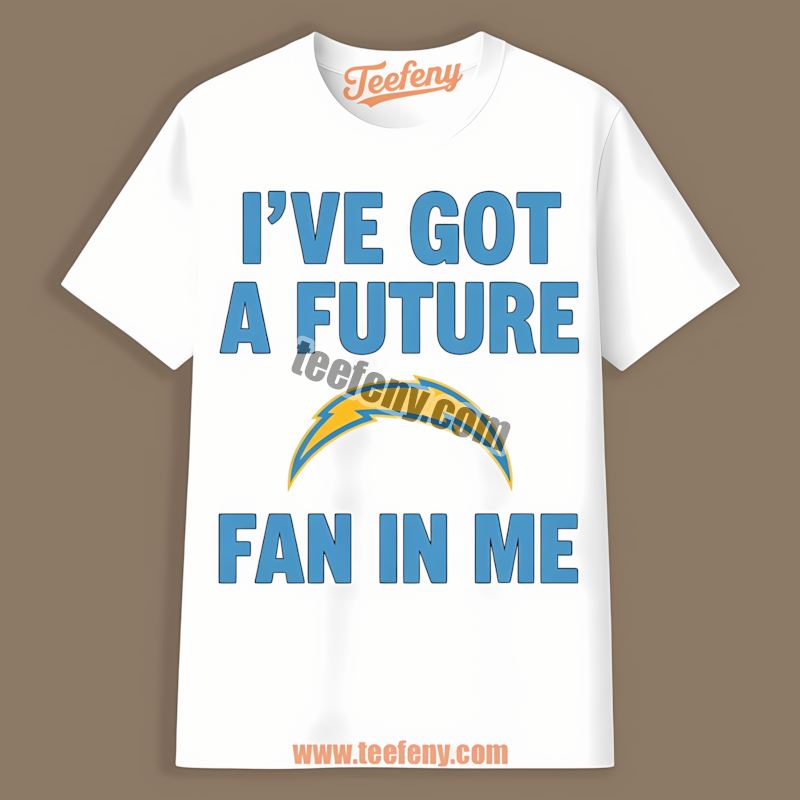 Got A Future Fan In Me Los Angeles Chargers Retro Shirt