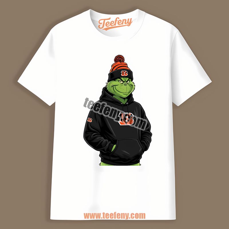 Grinch In Cincinnati Bengals Hoodie Classic Shirt