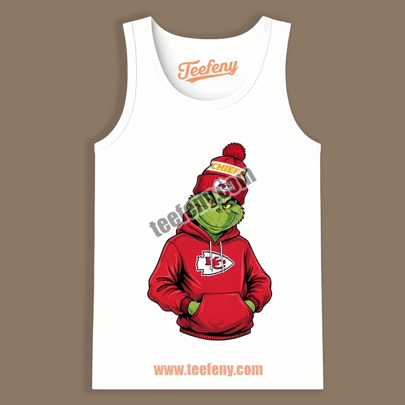Grinch In Kansas City Chiefs Hoodie Sports Tanktop Grinch In Kansas City Chiefs Hoodie Sports Tanktop