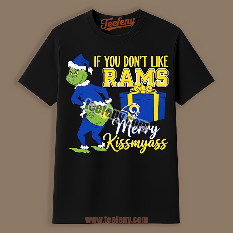 Grinch Los Angeles Rams They Hate Us Because They Aint Us Trendy Shirt