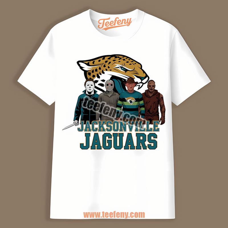 Halloween Horror Killers Jacksonville Jaguars Unisex Shirt