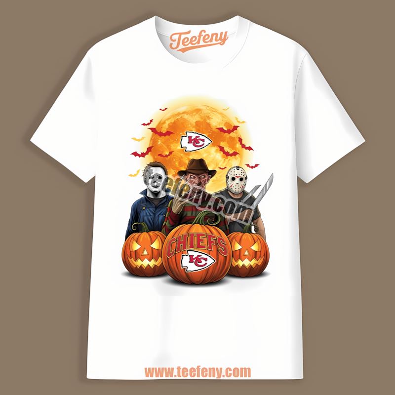 Halloween Jason Voorhees Michael Myers Kansas City Chiefs Shirt