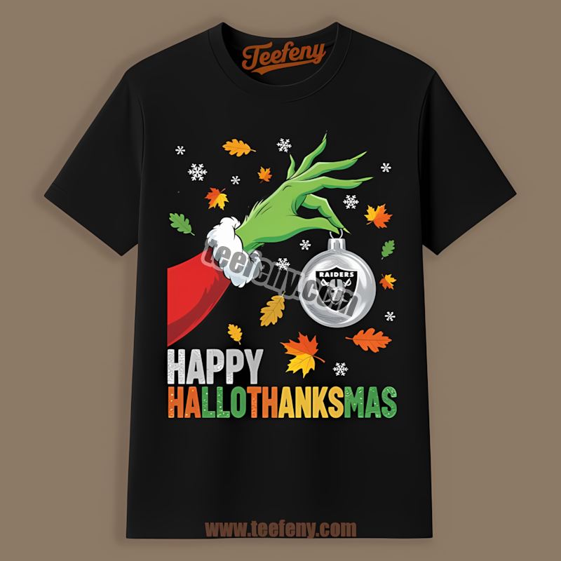Hello Kitty Graphic Las Vegas Raiders Shirt